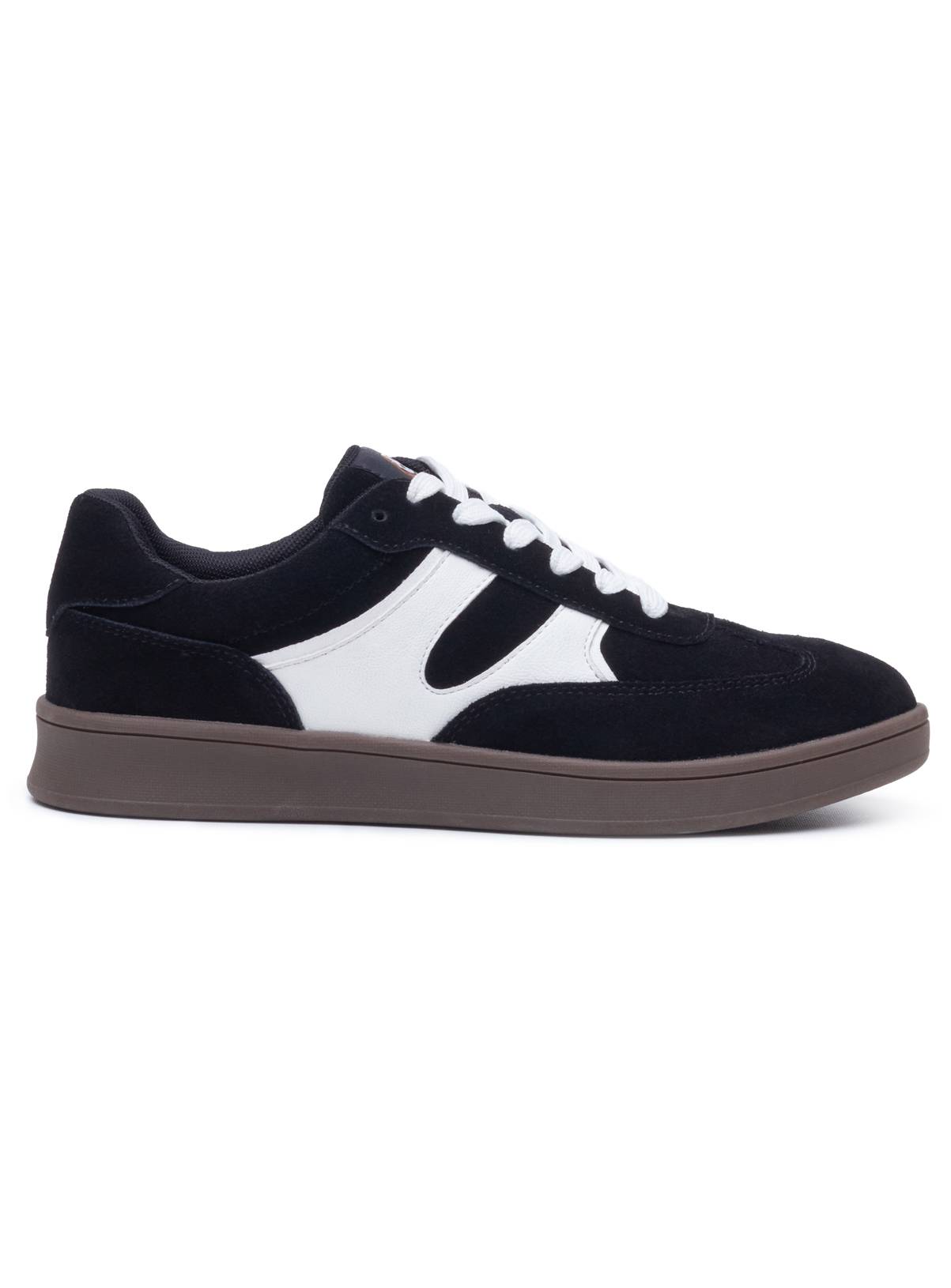 HUSH PUPPIES Maura Suede Trainers Black 8 - Image 3